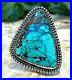 Spiderweb-Turquoise-Ring-Old-Pawn-Vintage-Style-Silver-925-Size-7-01-kcwf