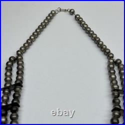 Squash Blossom Style Necklace 1924 Mercury Liberty Dimes OLD Vintage Sterling