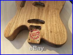 Tele Vintage Style Body Ss Pickups Reclaimed 200 Year Old Chestnut USA Made