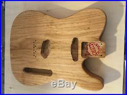 Tele Vintage Style Body Ss Pickups Reclaimed 200 Year Old Chestnut USA Made