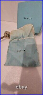 Tiffany & Co Sterling Silver 925 Baby Rattle with Box and Bag Vintage Old Style