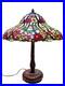 Tiffany-Style-Vintage-Bayberry-Stained-Glass-Table-Lamp-2005-New-Old-Stock-01-yra