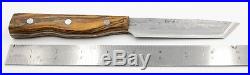 USA Made American Tanto Style Bocote Handle Vintage Old Hickory Ontario Knife