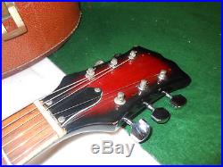 Univox Gorgeous Hollow Body Electric Guitar Japan Old Vintage ES335 style