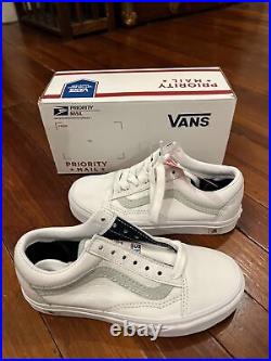 VANS OLD SKOOL USPS VN0A5KRFJZ28 WHITE SIZE U. S 3.5 BRAND NEW Denim/White style