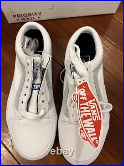 VANS OLD SKOOL USPS VN0A5KRFJZ28 WHITE SIZE U. S 3.5 BRAND NEW Denim/White style