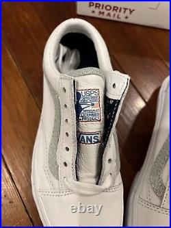 VANS OLD SKOOL USPS VN0A5KRFJZ28 WHITE SIZE U. S 3.5 BRAND NEW Denim/White style