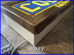 VINTAGE 1960S OLD STYLE COLD BEER 36 Light Sign TIFFANY SIGN HEILEMAN'S HTF