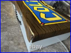VINTAGE 1960S OLD STYLE COLD BEER 36 Light Sign TIFFANY SIGN HEILEMAN'S HTF