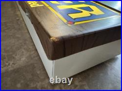 VINTAGE 1960S OLD STYLE COLD BEER 36 Light Sign TIFFANY SIGN HEILEMAN'S HTF