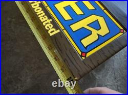 VINTAGE 1960S OLD STYLE COLD BEER 36 Light Sign TIFFANY SIGN HEILEMAN'S HTF