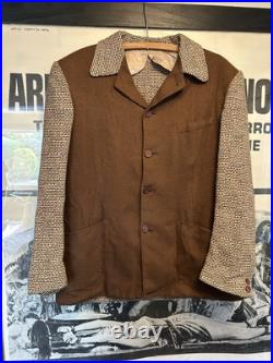 VINTAGE 40s 50s OLD HOLLYWOOD TWO TONE WOOL ROCKABILLY JACKET SZ M RARE STYLE VINTAGE 40s 50s OLD HOLLYWOOD TWO TONE WOOL ROCKABILLY JACKET SZ M RARE STYLE