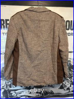 VINTAGE 40s 50s OLD HOLLYWOOD TWO TONE WOOL ROCKABILLY JACKET SZ M RARE STYLE VINTAGE 40s 50s OLD HOLLYWOOD TWO TONE WOOL ROCKABILLY JACKET SZ M RARE STYLE