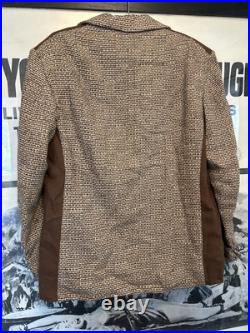 VINTAGE 40s 50s OLD HOLLYWOOD TWO TONE WOOL ROCKABILLY JACKET SZ M RARE STYLE VINTAGE 40s 50s OLD HOLLYWOOD TWO TONE WOOL ROCKABILLY JACKET SZ M RARE STYLE