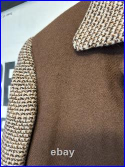 VINTAGE 40s 50s OLD HOLLYWOOD TWO TONE WOOL ROCKABILLY JACKET SZ M RARE STYLE VINTAGE 40s 50s OLD HOLLYWOOD TWO TONE WOOL ROCKABILLY JACKET SZ M RARE STYLE