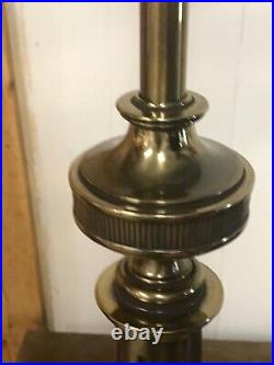 VINTAGE Hollywood Regency Style Palace Size Brass Stiffel Lamp NEW OLD STOCK