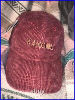 VINTAGE KANGOL HAT Mens New Dated Tags 1998 Sewn & Attached-26 yrs old Corduroy