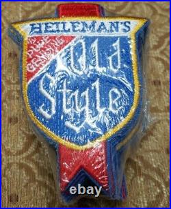 VINTAGE Lot Of 25 HEILEMAN'S GENUINE OLD STYLE 4 Inch Embroidered BEER PATCH