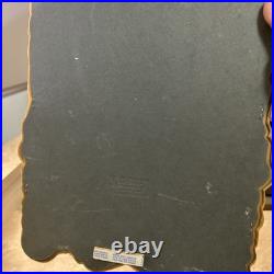 VINTAGE OLD STYLE BEER SIGN WithGERMAN MEN 24H 12W RARE Man Cave Neat 1970s Vibe