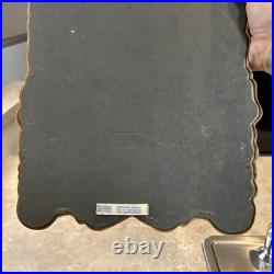 VINTAGE OLD STYLE BEER SIGN WithGERMAN MEN 24H 12W RARE Man Cave Neat 1970s Vibe