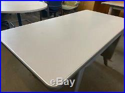 VINTAGE/OLD STYLE TANK TABLE/DESK by ALLSTEEL OFFICE FURNITURE