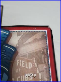 VINTAGE WRIGLEY FIELD CHICAGO CUBS OLD STYLE BEER METAL TIN SIGN Read