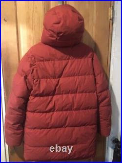 VTG 70s EMS EASTERN MOUNTAIN SPORTS BIG DOWN PUFFER JACKET M HOOD STORM FRONT