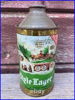 VTG Heileman's Old Style Lager Cone Top Beer Can Heilman Brewing Company