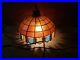 VTG-Old-style-beer-stained-glass-plastic-Tiffany-style-lamp-light-up-sign-rare-01-qy
