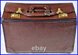 VTG Pegasus Leather Flight Case G Heileman Brewing Co Old Style La Crosse WI