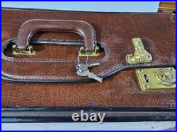VTG Pegasus Leather Flight Case G Heileman Brewing Co Old Style La Crosse WI