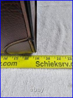 VTG Pegasus Leather Flight Case G Heileman Brewing Co Old Style La Crosse WI VTG Pegasus Leather Flight Case G Heileman Brewing Co Old Style La Crosse WI
