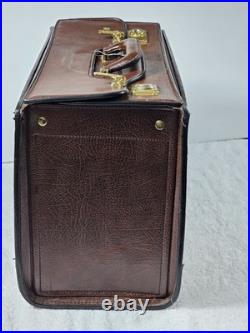 VTG Pegasus Leather Flight Case G Heileman Brewing Co Old Style La Crosse WI