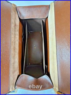 VTG Pegasus Leather Flight Case G Heileman Brewing Co Old Style La Crosse WI