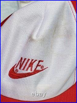 VTG incredible Nike shirt and hat old style baseball auction for both shown WOW