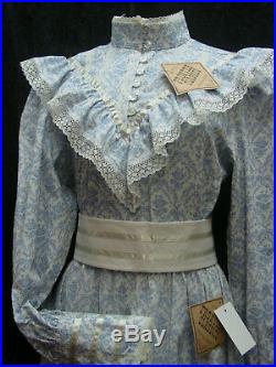 Victorian Pioneer 1900s Vintage Old West style Theater Reenactment Costume Dress