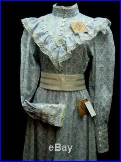 Victorian Pioneer 1900s Vintage Old West style Theater Reenactment Costume Dress