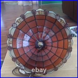 Vintage 10 Heileman's Old Style Beer Hanging Tiffany Style Plastic Lamp Shade
