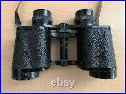 Vintage 1920's CARL ZEISS JENA DELTRINTEM Binoculars 8x30 + Old Style Case