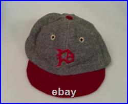 Vintage 1920s Style Soft Crown Phillies Wool Cap Gray Red Old English P Leather Vintage 1920s Style Soft Crown Phillies Wool Cap Gray Red Old English P Leather