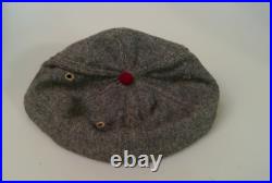 Vintage 1920s Style Soft Crown Phillies Wool Cap Gray Red Old English P Leather Vintage 1920s Style Soft Crown Phillies Wool Cap Gray Red Old English P Leather