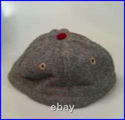 Vintage 1920s Style Soft Crown Phillies Wool Cap Gray Red Old English P Leather Vintage 1920s Style Soft Crown Phillies Wool Cap Gray Red Old English P Leather