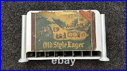 Vintage 1937 HEILMAN's OLD STYLE BEER CIGARETTE DISPLAY SIGN 14x22x5