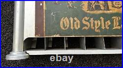 Vintage 1937 HEILMAN's OLD STYLE BEER CIGARETTE DISPLAY SIGN 14x22x5