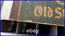 Vintage 1937 HEILMAN's OLD STYLE BEER CIGARETTE DISPLAY SIGN 14x22x5