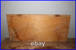 Vintage 1940's Old Style Lager Beer America's Quality Beer 22 Wood Sign