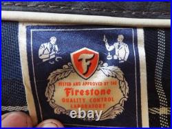 Vintage 1950's Firestone Blue Seat Covers Nos Style 50a Pontiac/chevrolet/olds
