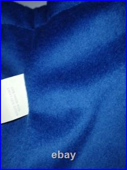 Vintage 1950s Toddler Wool Coat Set Union Made USA Blue Red Trim Old Money Style Vintage 1950s Toddler Wool Coat Set Union Made USA Blue Red Trim Old Money Style