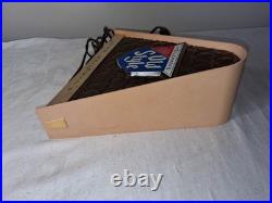Vintage 1960 Heileman's Old Style Lighted Beer Sign 1853 Working Some Damage