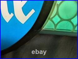 Vintage 1970's Heileman Old Style Beer Lighted Bar Tavern Sign WORKS GREAT